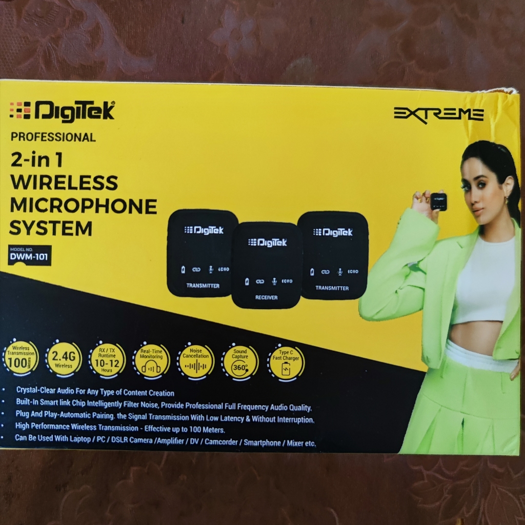 DigiTek Wireless Microphone System